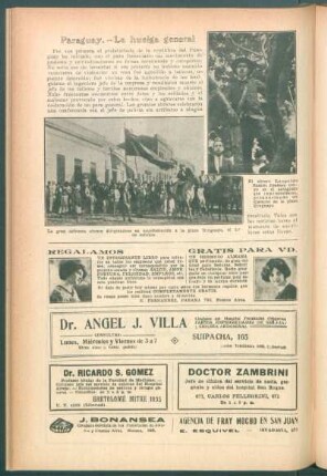 Paraguay.- La huelga general