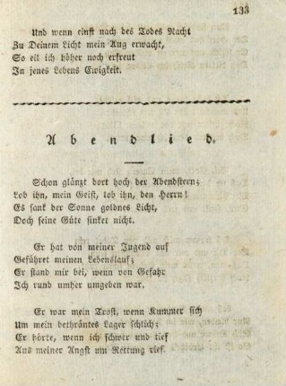 Abendlied