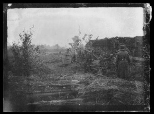 Die Deckungsgräben bei Vermandovillers (Dep. Somme, Frankreich)