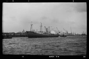 Clemens Sartori (1956), Frachtschiff (reefer), Sartori & Berger, Kiel, Bau-Nr. 579