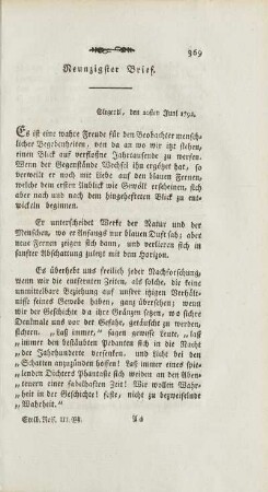 Neunzigster Brief