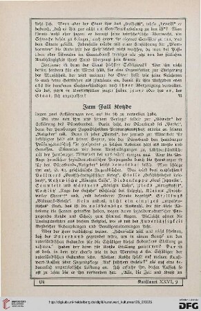 26: Zum Fall Kotzde