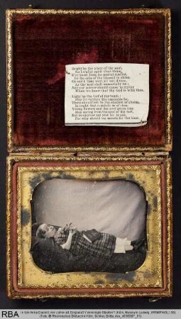 Die tote Anna Daniell; vier Jahre alt