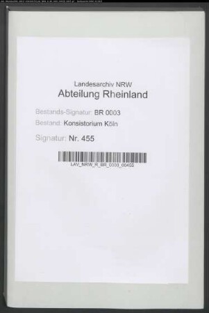 Prüfung der ev. Kandidaten der Theologie, Buchstabe K