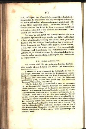 §. 2. Grotius und Pufendorf.