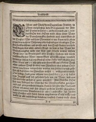 Trostschrifft
