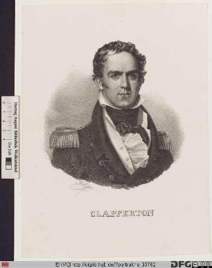 Bildnis Hugh Clapperton