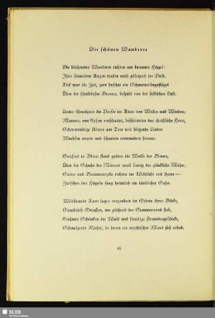 Die schönen Wanderer