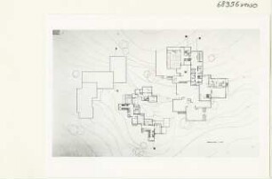 Ingenieurschule, Stuttgart-Degerloch (Diplomarbeit bei Bernhard Hermkes): Grundriss 1. Obergeschoss 1:200