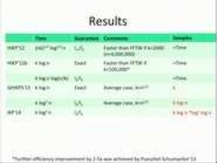 Faster Algorithms for Sparse Fourier Transform