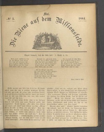 N°. 5. Mai. 1884