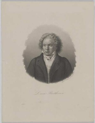 Bildnis des L. van Beethoven