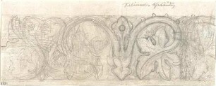 Gärtner, Friedrich von; München, Ludwigstr. 27; General - Bergwerks - und Salinen- Administration (Universitätsbibliothek) - Ornament (Detail)