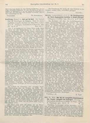 250 [Rezension] Beneke, C. A., Die Verfassungsreform der Kirche Augsburgischer Konfession in Elsaß-Lothringen