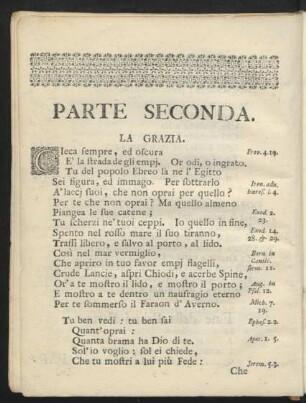 Parte Seconda