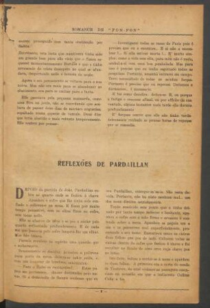 Reflexões de Pardaillan