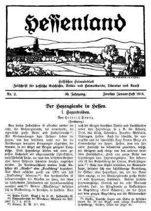 Nr. 2, Zweites Januar-Heft 1916