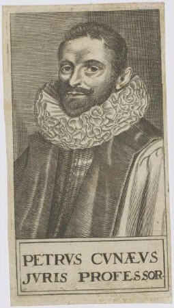 Bildnis des Petrvs Cvnaevs