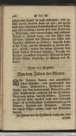 Das 117. Capitel. Von dem Zittern der Glieder
