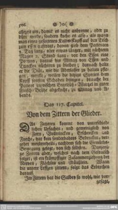 Das 117. Capitel. Von dem Zittern der Glieder
