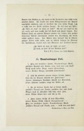 14. Brandenburger Lied