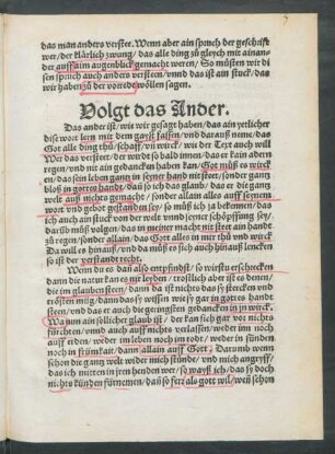 Volgt das Ander.