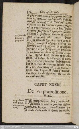 Caput XXXIII.