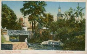 Leipzig-Schönefeld: Blick auf die Parthe