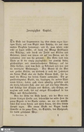 Zwanzigstes Capitel
