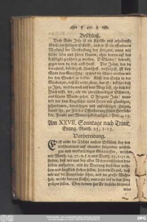 Am XXVII. Sonntage nach Trinit. Evang. Matth. 25, 1 - 13.