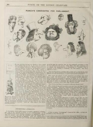 Punch's candidates for parliament; Vote for Mr. Punch