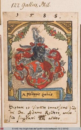 Wappen des Philipp Gallus