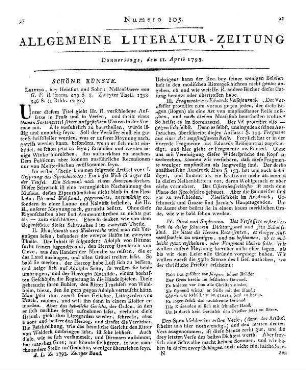 Kotzebue, August von: Die edle Lüge : Schauspiel in einem Aufzuge ... ; Fortsetzung von Menschenhaß und Reue / von August von Kotzebue. - Leipzig : Kummer, 1792