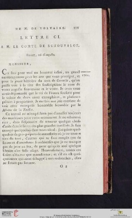 (Lettre CI - CX)