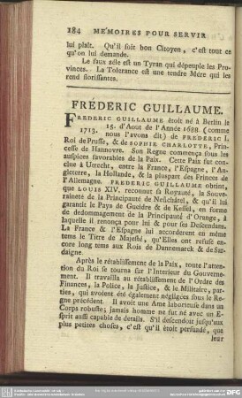Fréderic Guillaume