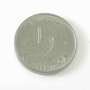 5 Centimes - Münze