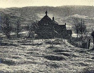 Strukowska-Kirche : Jassinja (Ukraine). Strukowska-Kirche, die zum UNESCO-Weltkulturerbe zählenden Auferstehungskirche