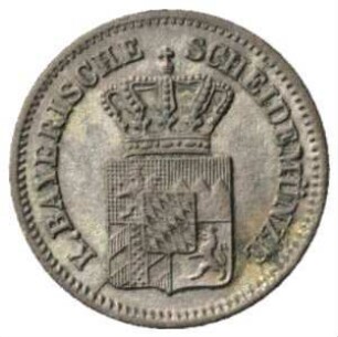 Fundmünze, Kreuzer, 1863