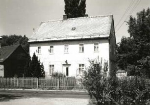 Garnsdorf, Hauptstraße 118. Wohnhaus (um 1800)