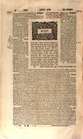 Talmud bavli : ʿim perush Rashi ṿe-tosafot u-fisḳe tosafot ṿe-Rabenu Asher u-fisḳe ha-Rosh u-ferush ha-mishnayot me-ha-Rambam z.l. kefi asher nidpas be-Basiliʾah ..., [18]. Masekhet Giṭin