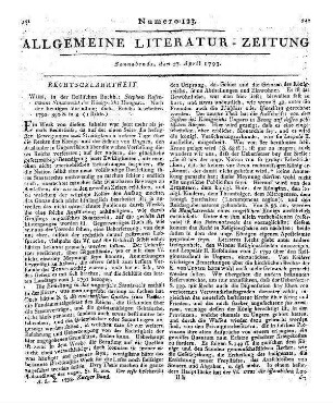 Schulz, Johann Ernst: Sammlung einiger Predigten. - Königsberg : Hartung, 1791
