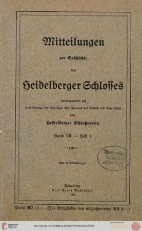 Heft 1: Titelblatt