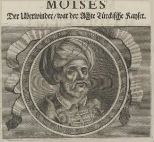 Bildnis von Moises, Sultan des Osmanischen Reiches
