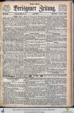 06.12.1896 (Erstes Blatt)