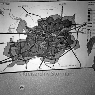 Flächennutzungsplan: Grünplanung: öffentlicher Aushang im Stadtbauamt