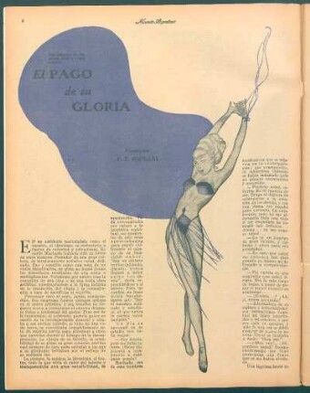 El pago de su gloria : Cuento por C. Z. Soprani