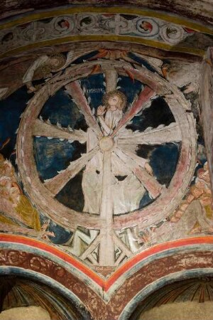 Frankreich. Auvergne. Haute Loire. Le Puy en Velay. Cathedrale Notre Dame. Romanischer Stil. UNESCO Weltkulturerbe. Romanische Fresken