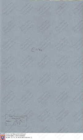 Erras, (N.N.), Leutnant und Adjutant in Darmstadt