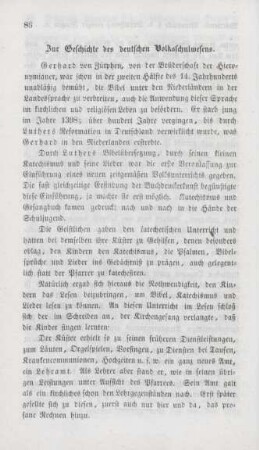 86-114 Zur Geschichte des deutschen Volksschulwesens