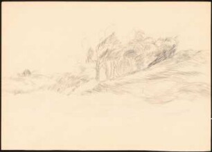 Unzugeordnete Zeichnungen und Reiseskizzen: Landschaft